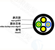 Remote optical cable
